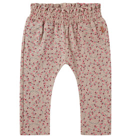 Noppies Girls pants Verdi relaxed fit allover print Light Taupe