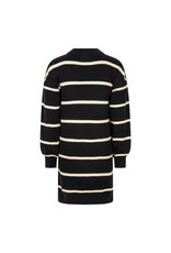 Indian Blue Jeans Knitwear Striped Dress Black