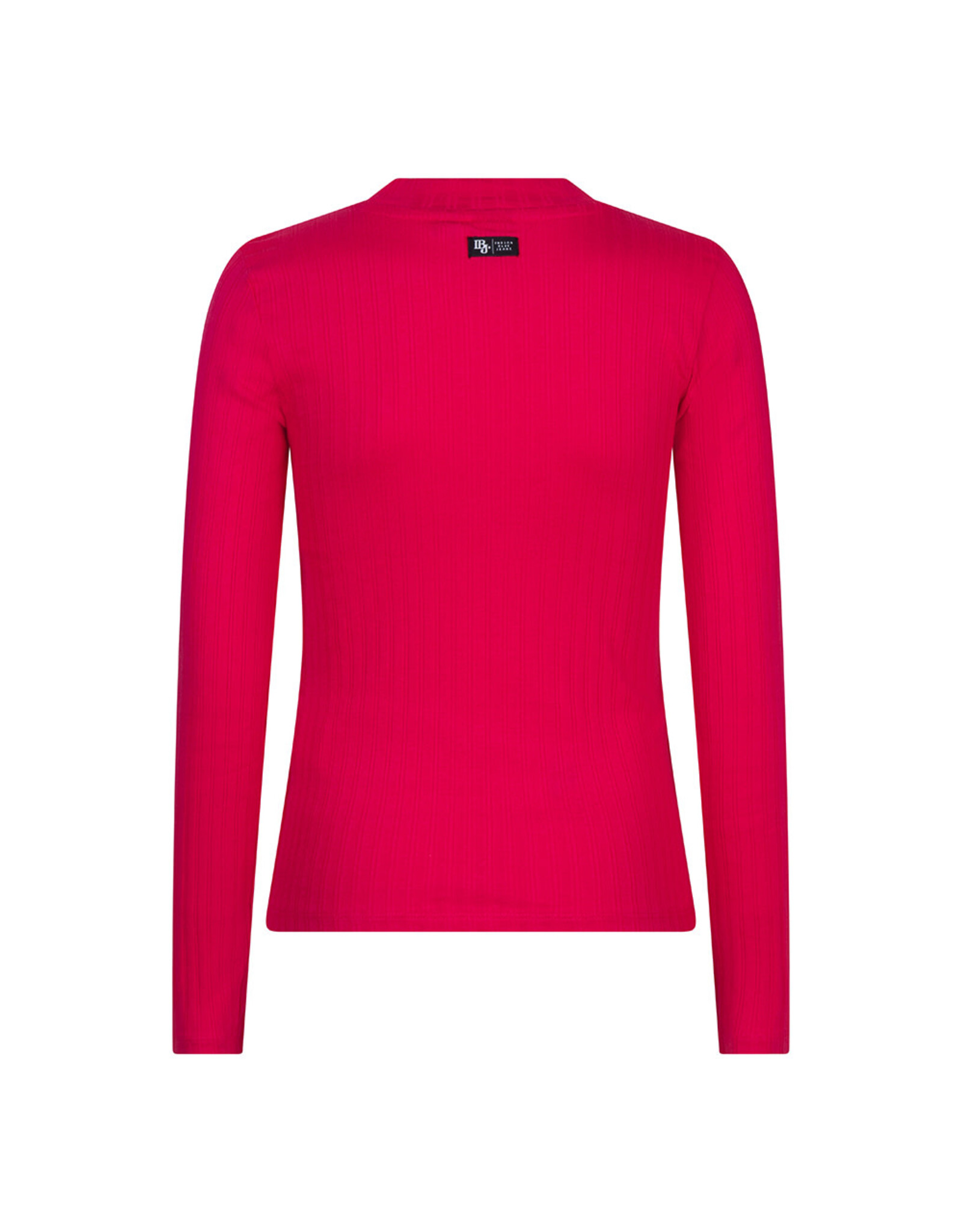Indian Blue Jeans Long Sleeve Crossover Bright Magenta