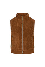 Indian Blue Jeans Gilet Teddy Sand Caramel