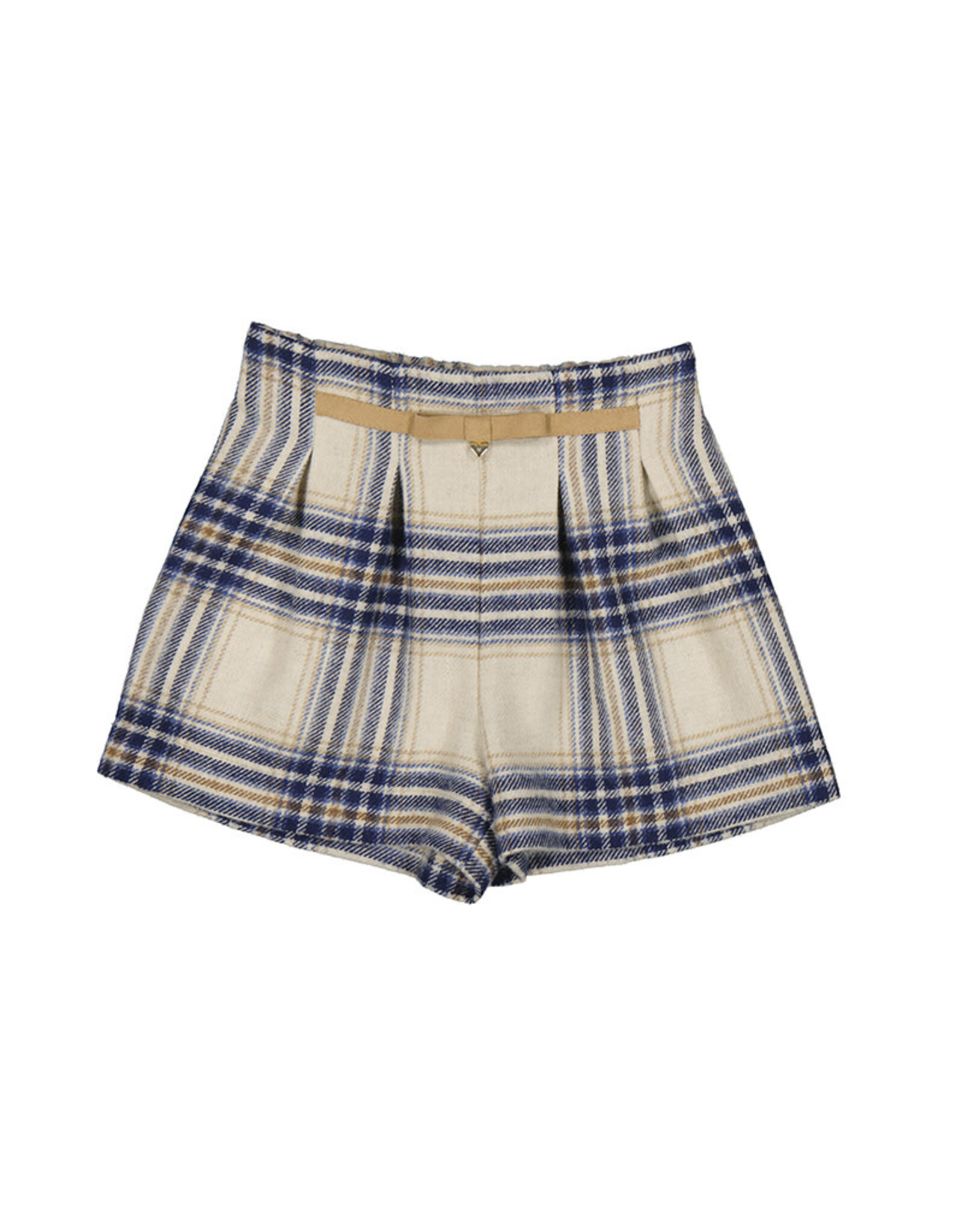 Mayoral Plaid shorts Navy