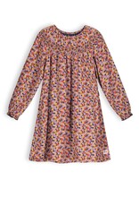 Nono NONO Manilla girls wide fitted woven dress with belt pink Sunset Pink Nono NONO Manilla girls wide fitted woven dress with belt pink Sunset Pink