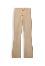 Nobell NoBell' Sady girls velvet rib flared pants beige Beige