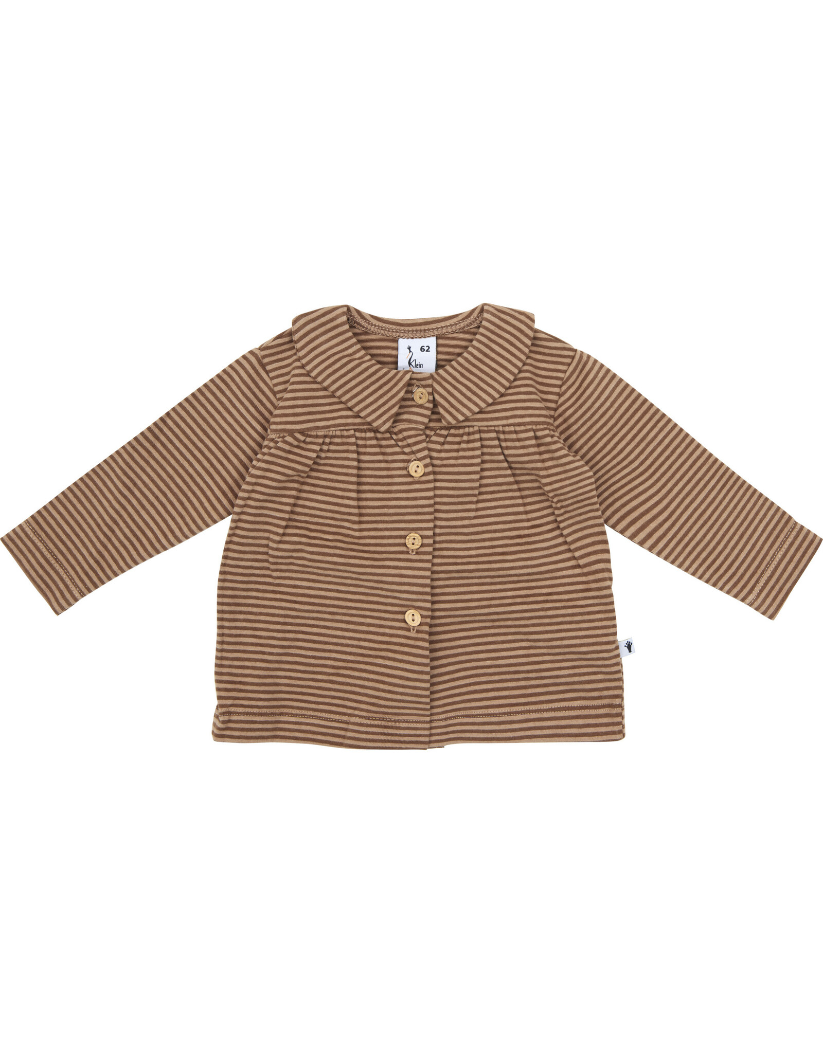 Klein Cardigan Buttons Stripe Burro/Rawhide