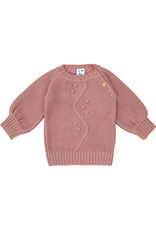 Klein Sweater Dot Dusty Rose
