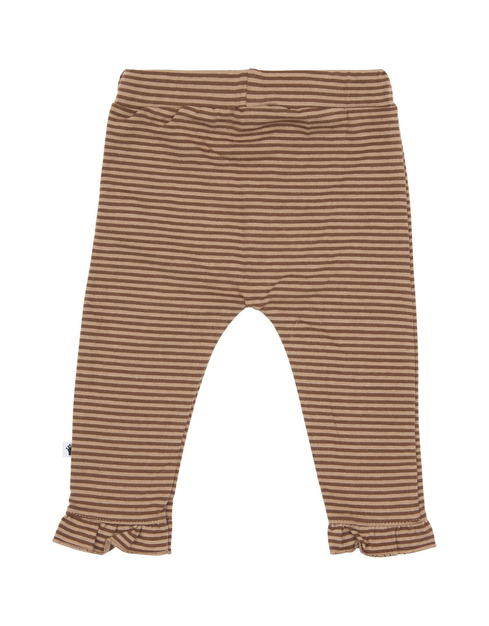 Klein Trousers Ruffle Stripe Burro/Rawhide