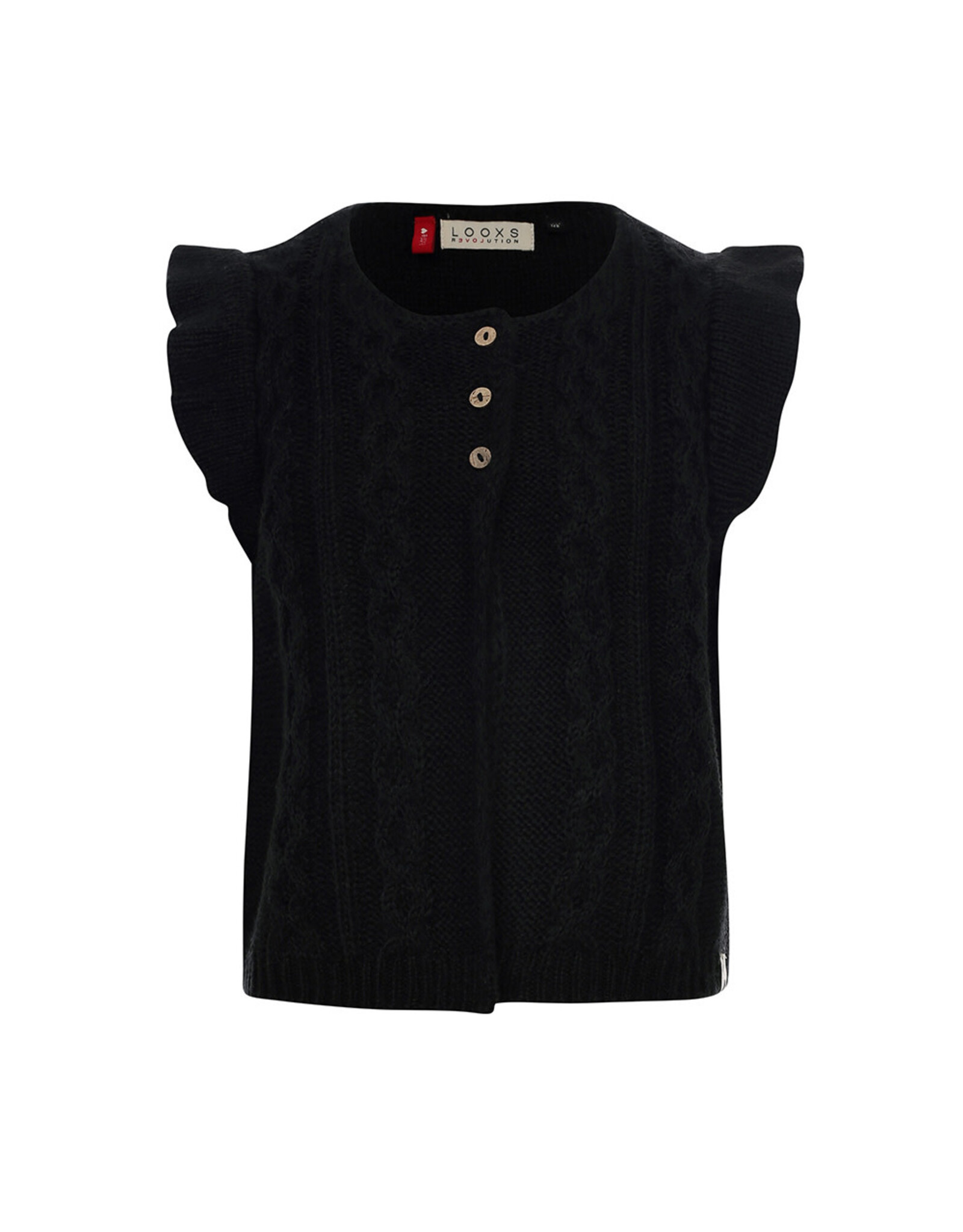 Little Looxs Little knitted gilet black