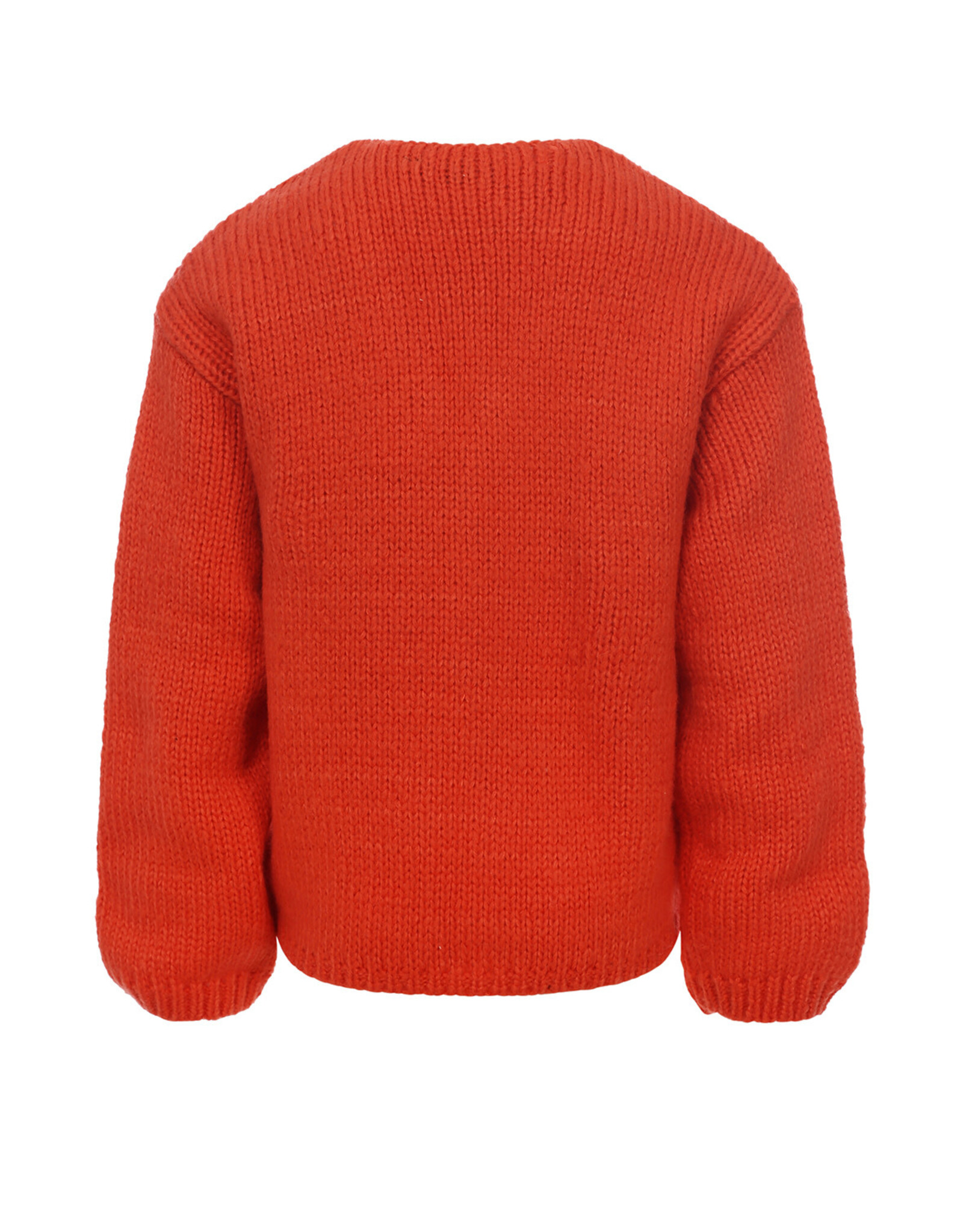 Little Looxs Little knitted cardigan Fresh Orange