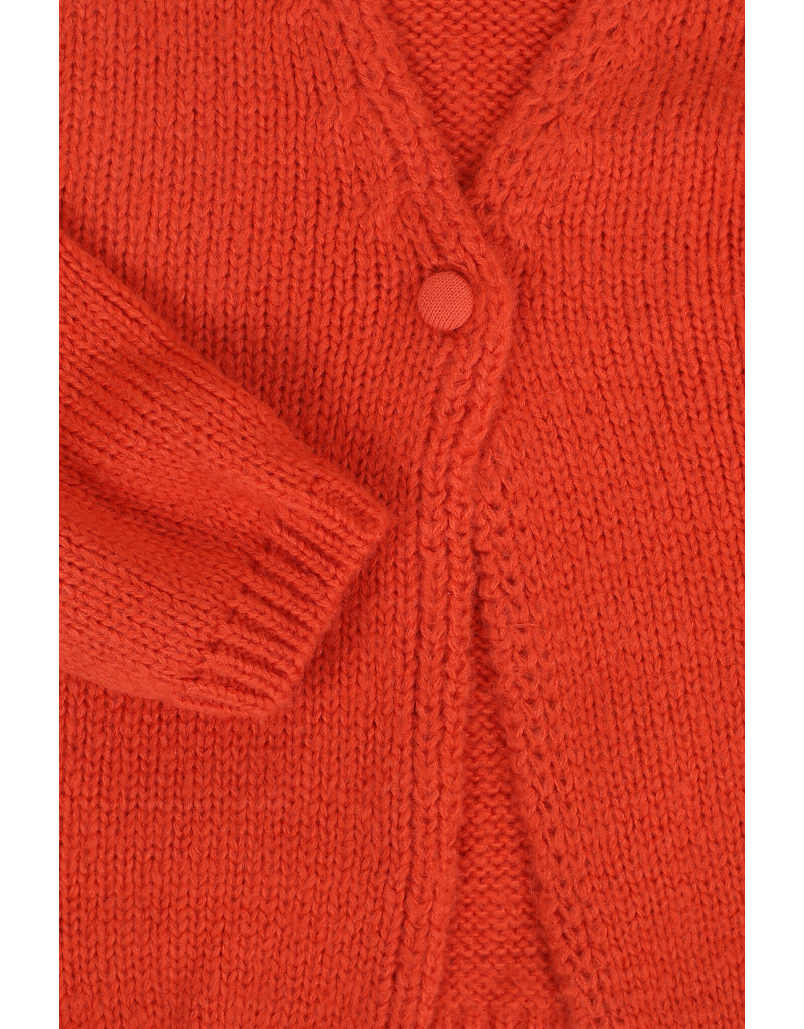 Little Looxs Little knitted cardigan Fresh Orange