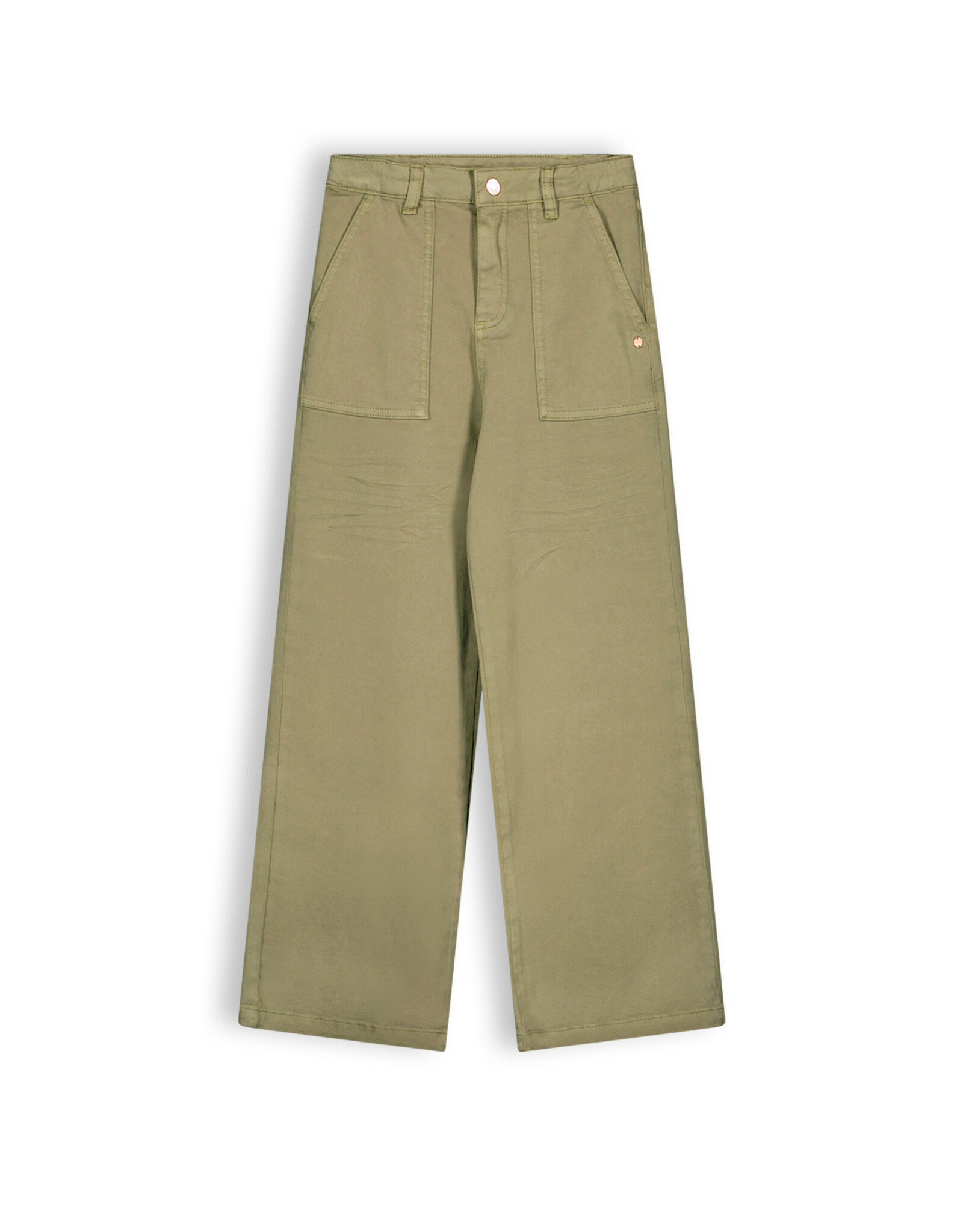 Nobell NoBell' Simoa girls g/dyed cargo palazzo pants olive green Burnt Olive