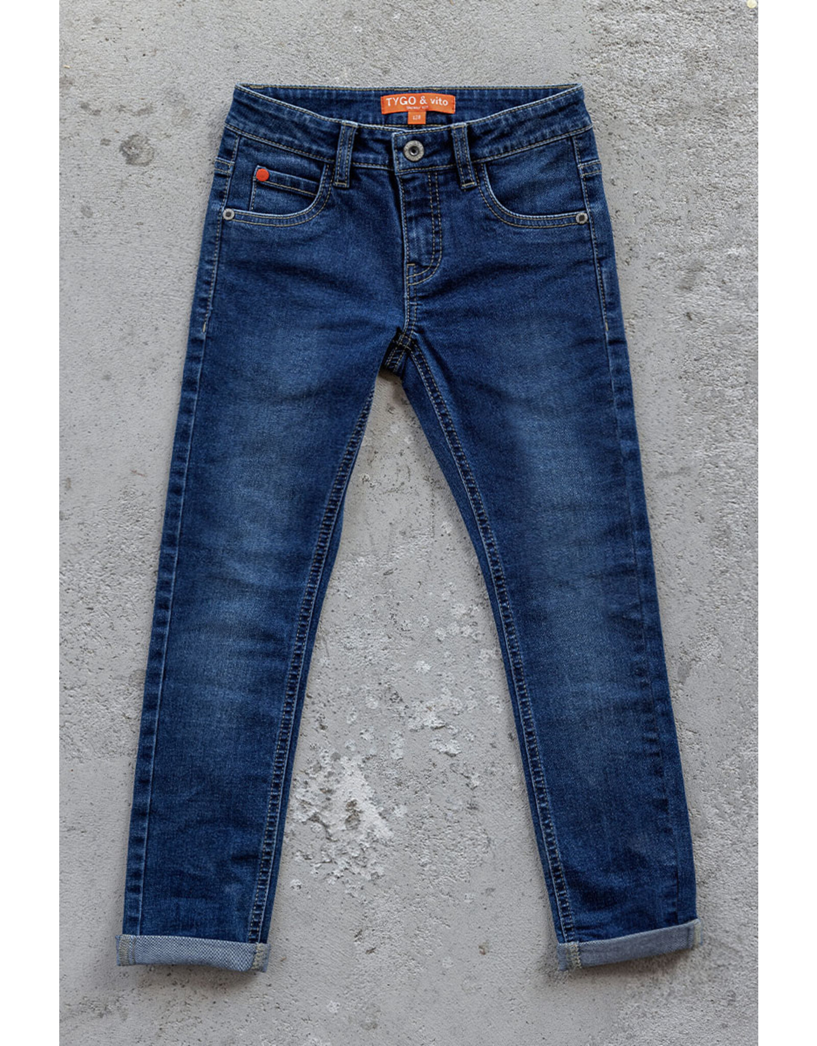 Tygo & vito Stretch Jeans skinny fit Binq Dark Used 803 NOS