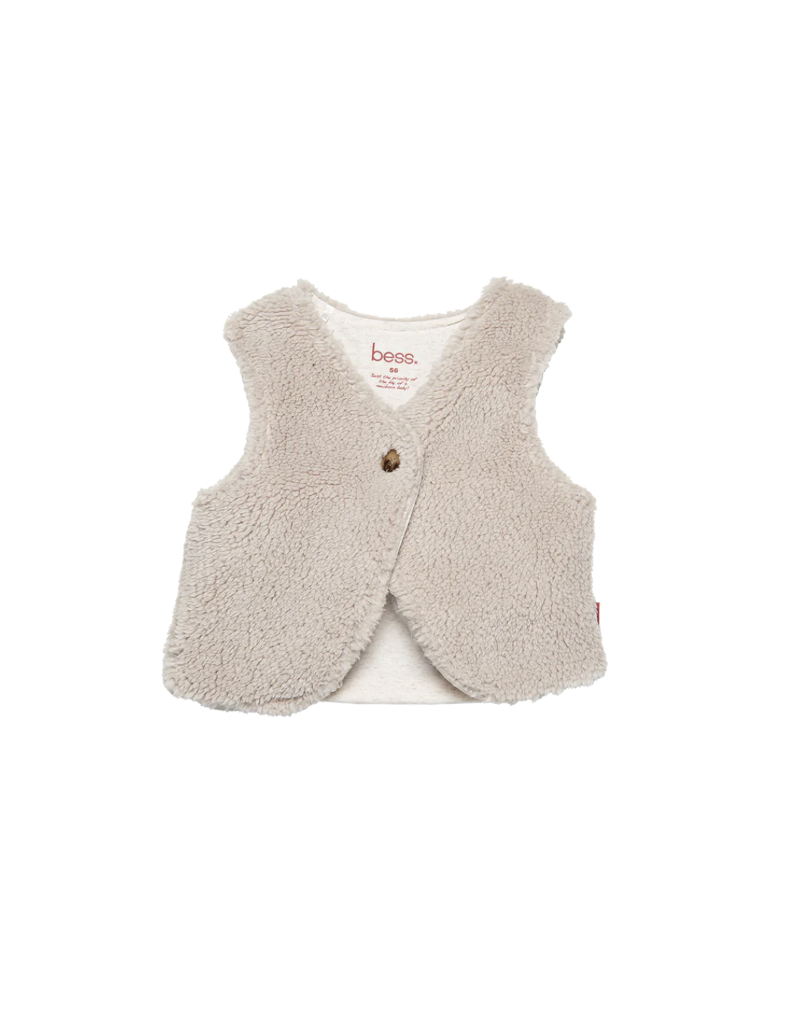 BESS Gilet Teddy Clay