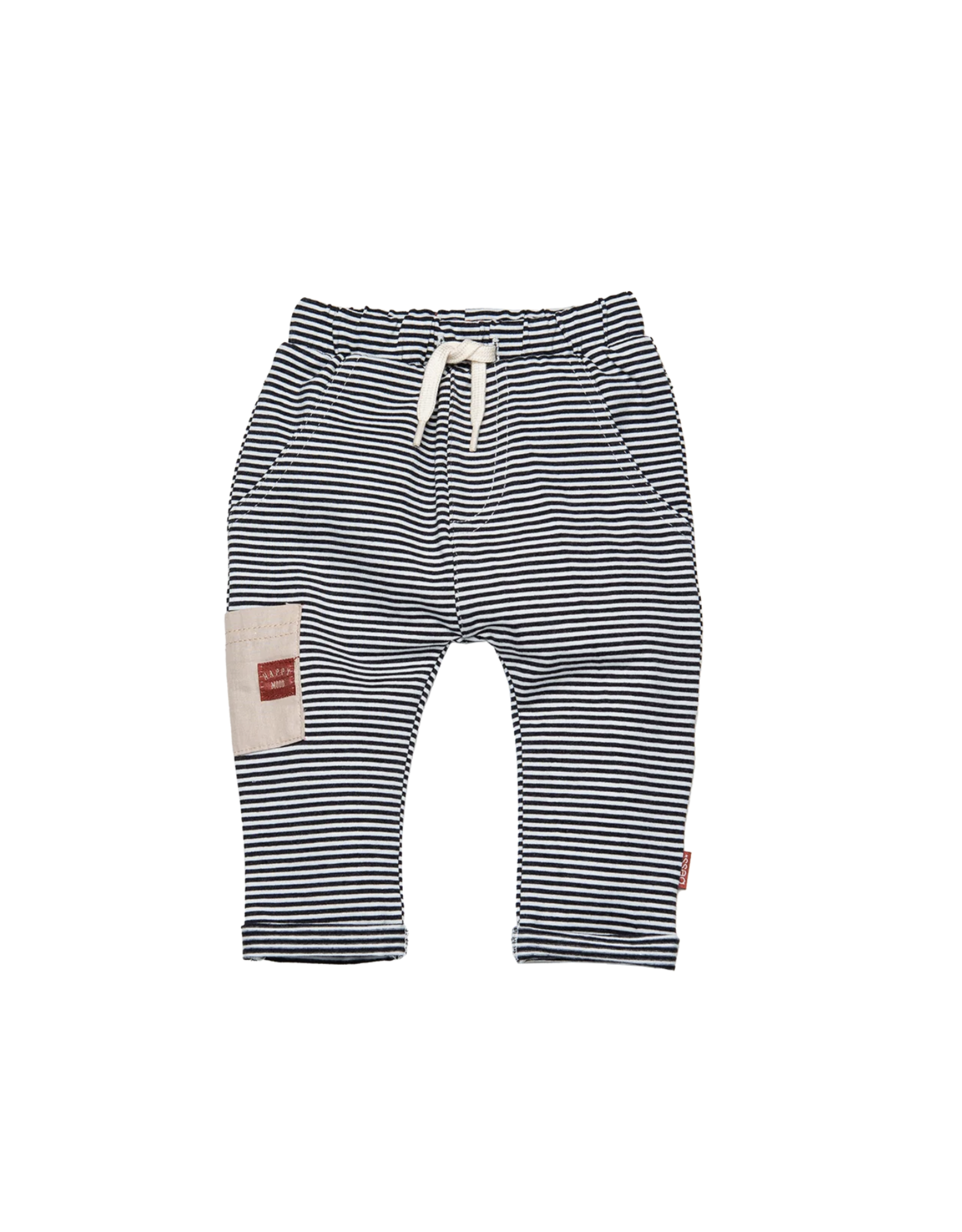 BESS Pants Pinstripe Anthracite W23
