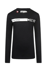 No way Monday T-shirt ls Black W23