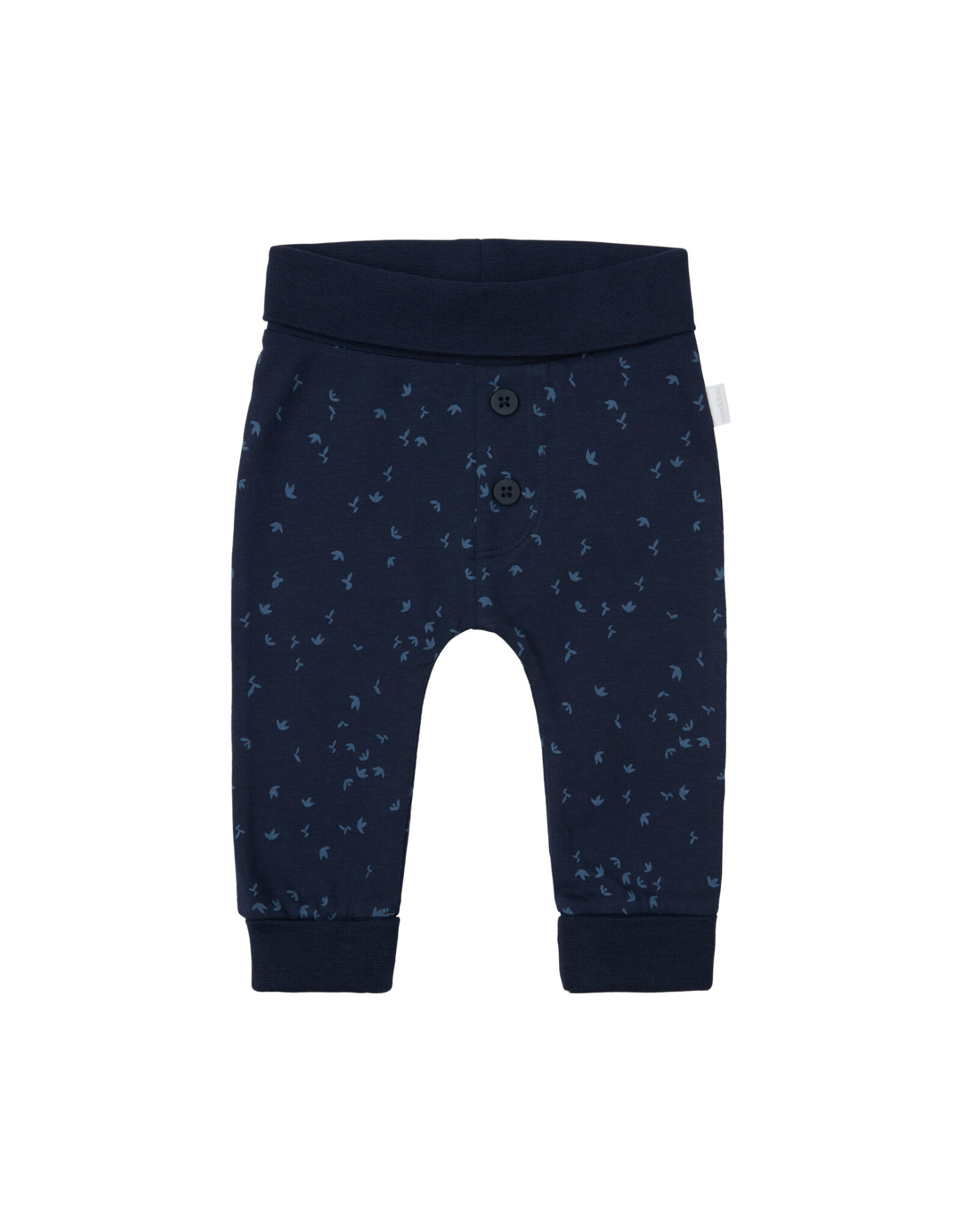 Noppies Unisex Pants Nicea regular fit allover print Black Iris