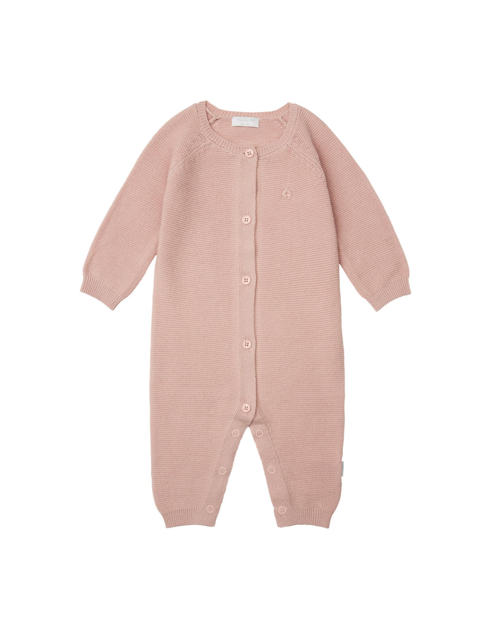 Noppies Unisex Playsuit knit Monrovia Rose Smoke