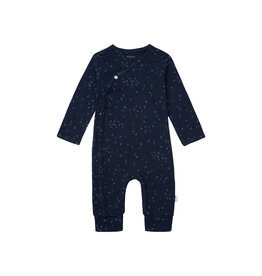 Noppies Unisex Playsuit Nuuk long sleeve allover print Black Iris NOS
