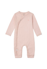 Noppies Unisex Playsuit rib Nevis long sleeve Rose Smoke