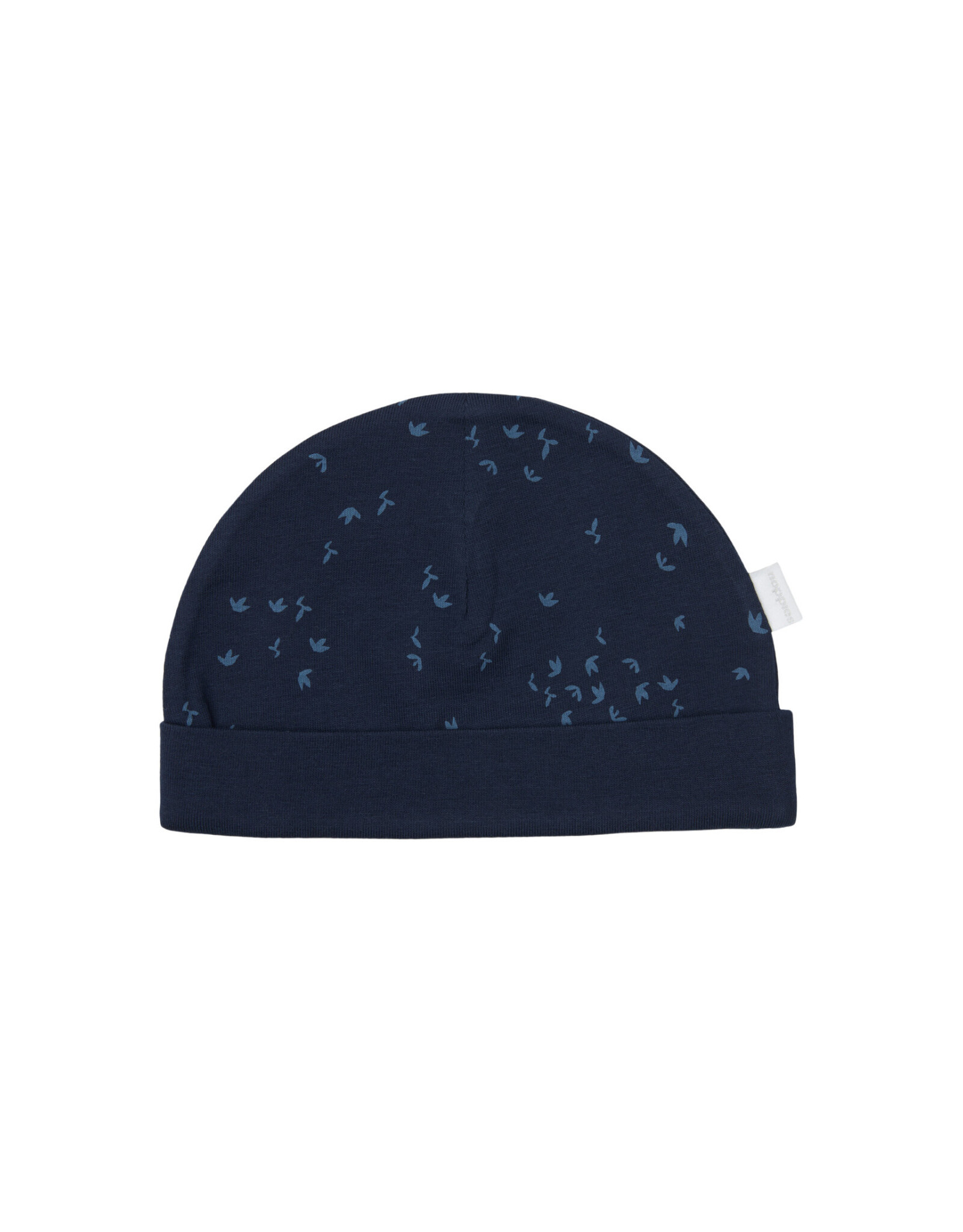 Noppies Unisex Hat Navar reversible allover print Black Iris