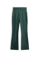 Nobell NoBell' Sady girls flared rib velours pants pine green