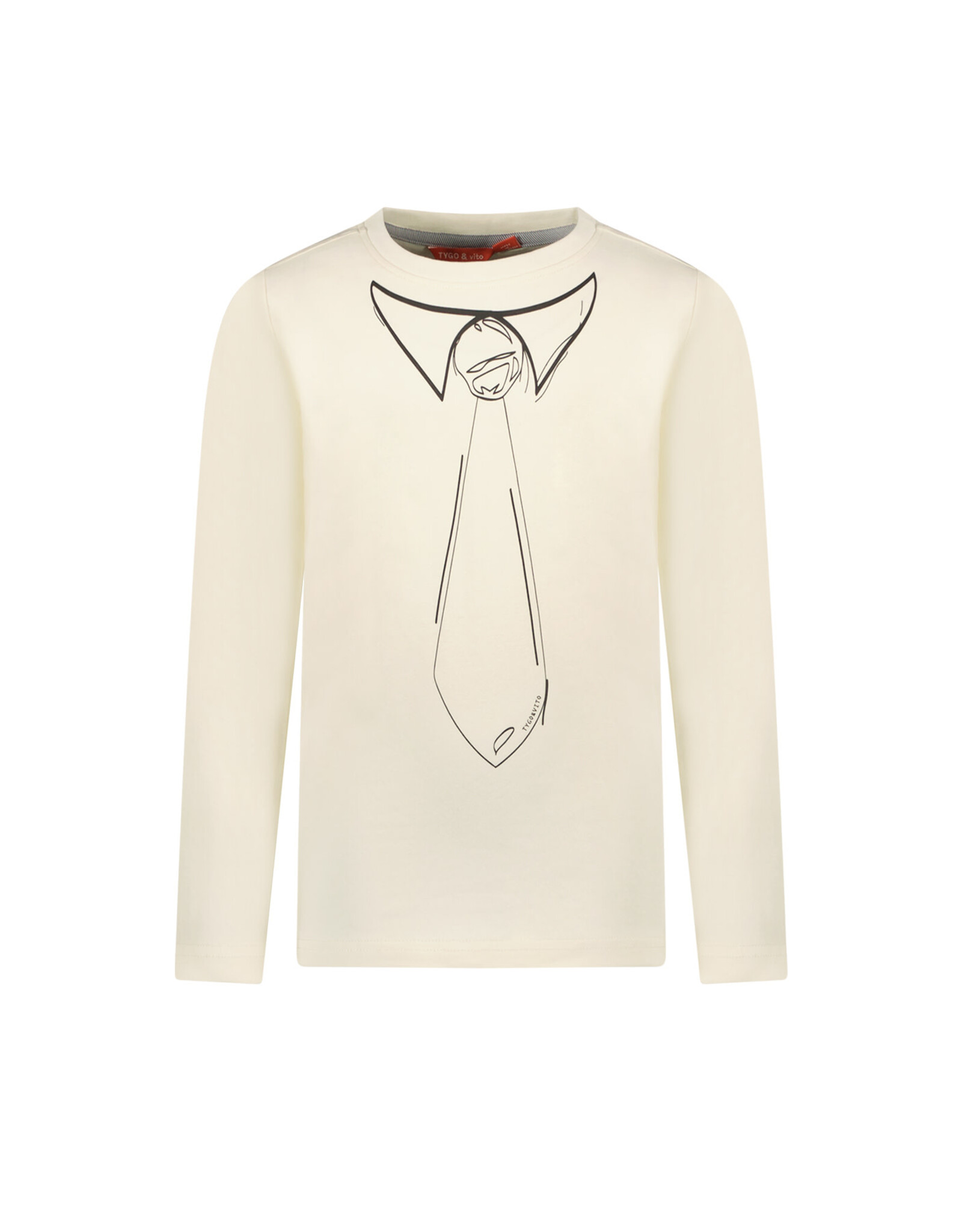 Tygo & vito Longsleeve Luuk Warm White feestcollectie