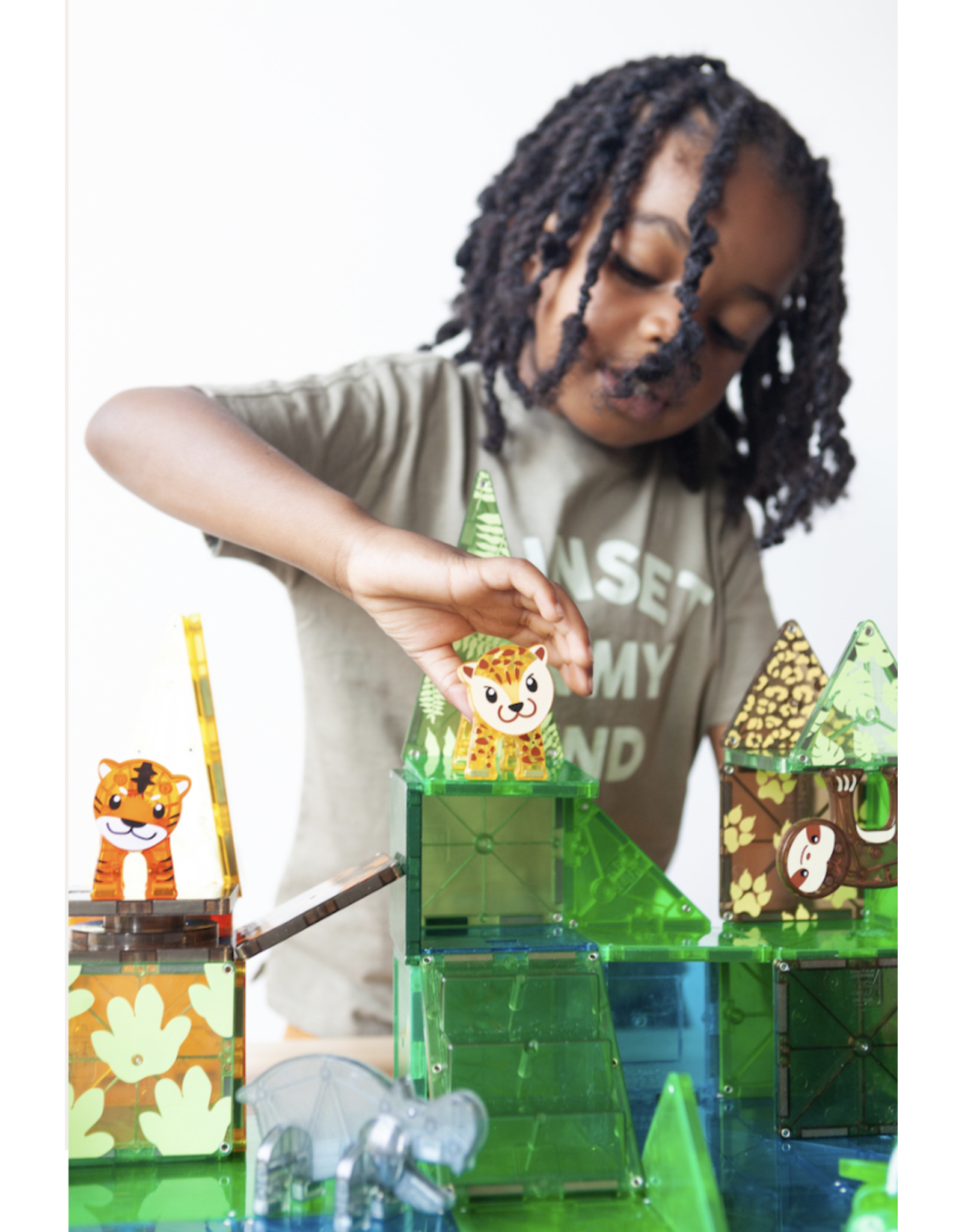 Magna-Tiles Magna Tiles Jungle Animals 25 stuks