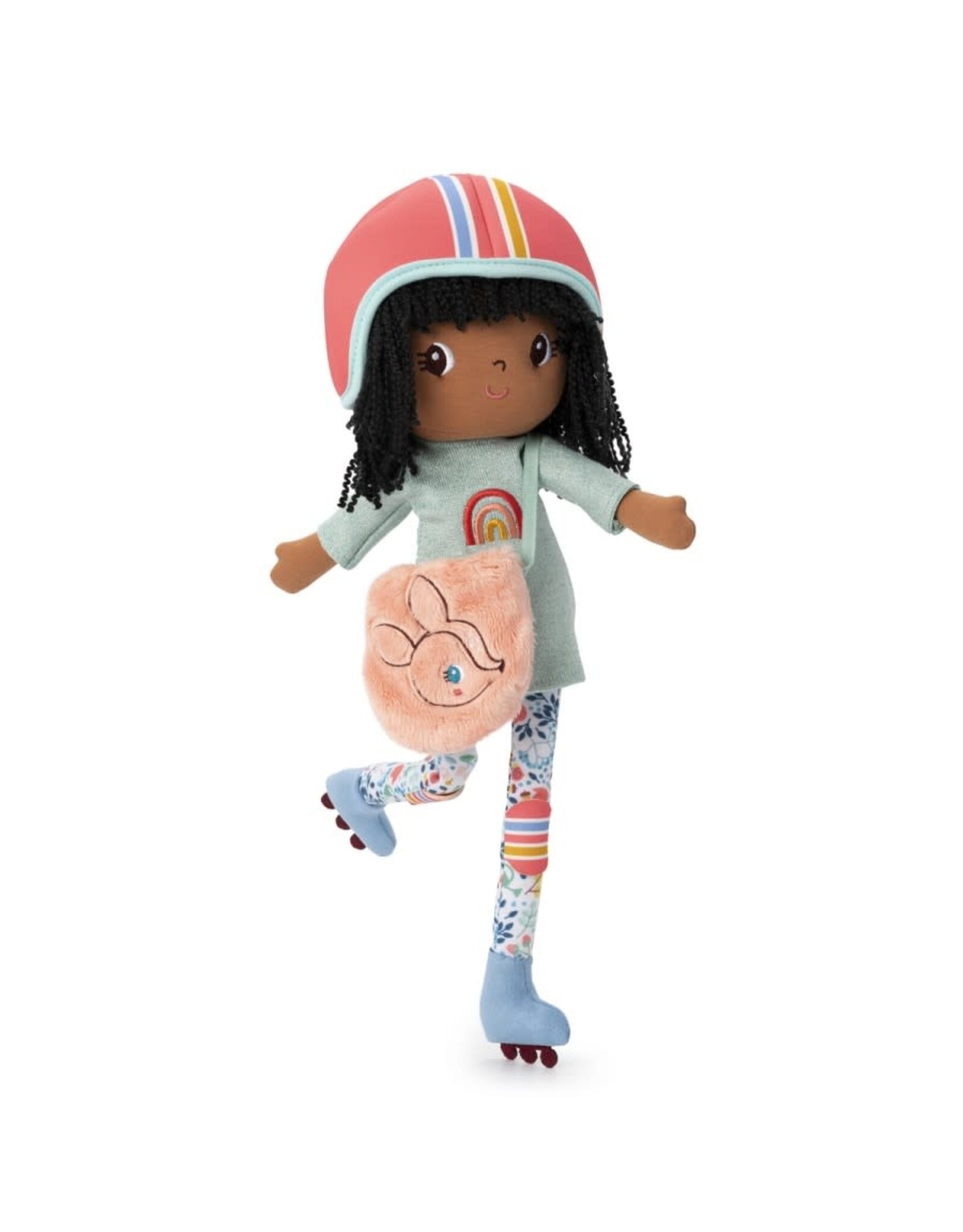 Lilliputiens Liza pop op rolschaatsen