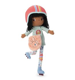 Lilliputiens Liza pop op rolschaatsen