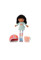 Lilliputiens Liza pop op rolschaatsen Lilliputiens Liza pop op rolschaatsen