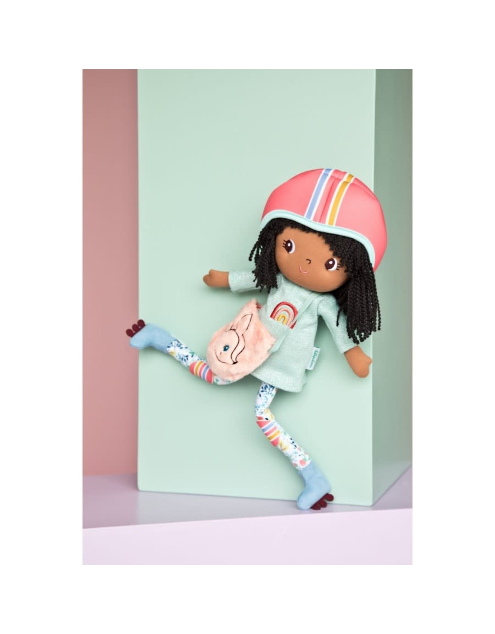 Lilliputiens Liza pop op rolschaatsen