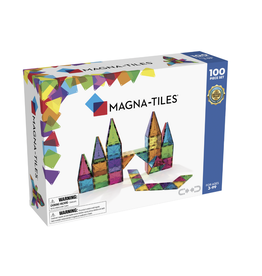 Magna-Tiles Magna Tiles Clear Colors 100 stuks