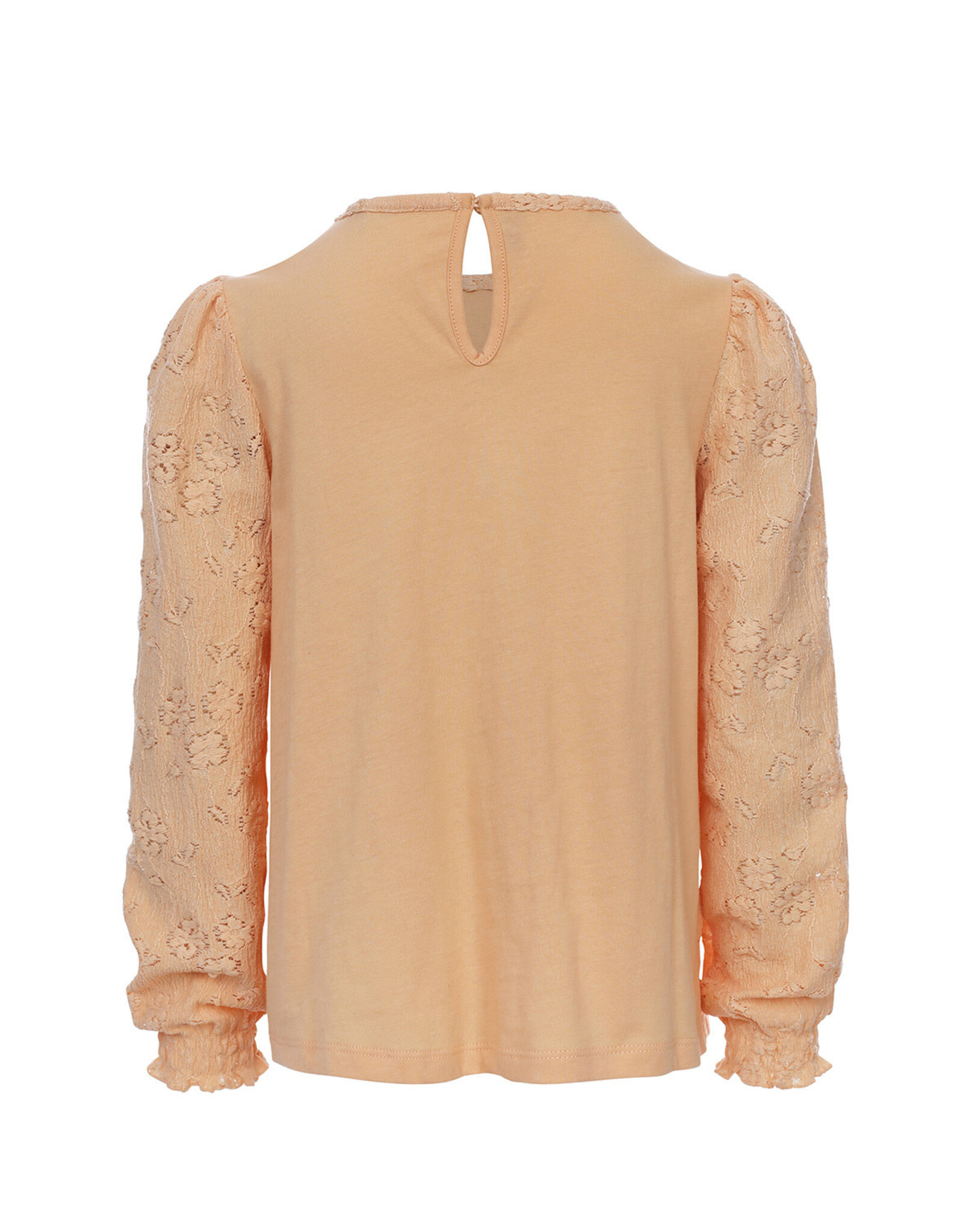 Little Looxs Little wide lace top Soft apricot