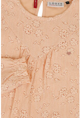 Little Looxs Little wide lace top Soft apricot