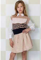 Nono NONO Kemmy girls tshirt l/s with collar white Snow White Nono NONO Kemmy girls tshirt l/s with collar white Snow White