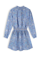 Nono NONO Mayana girls woven dress AOP light blue Provence Blue