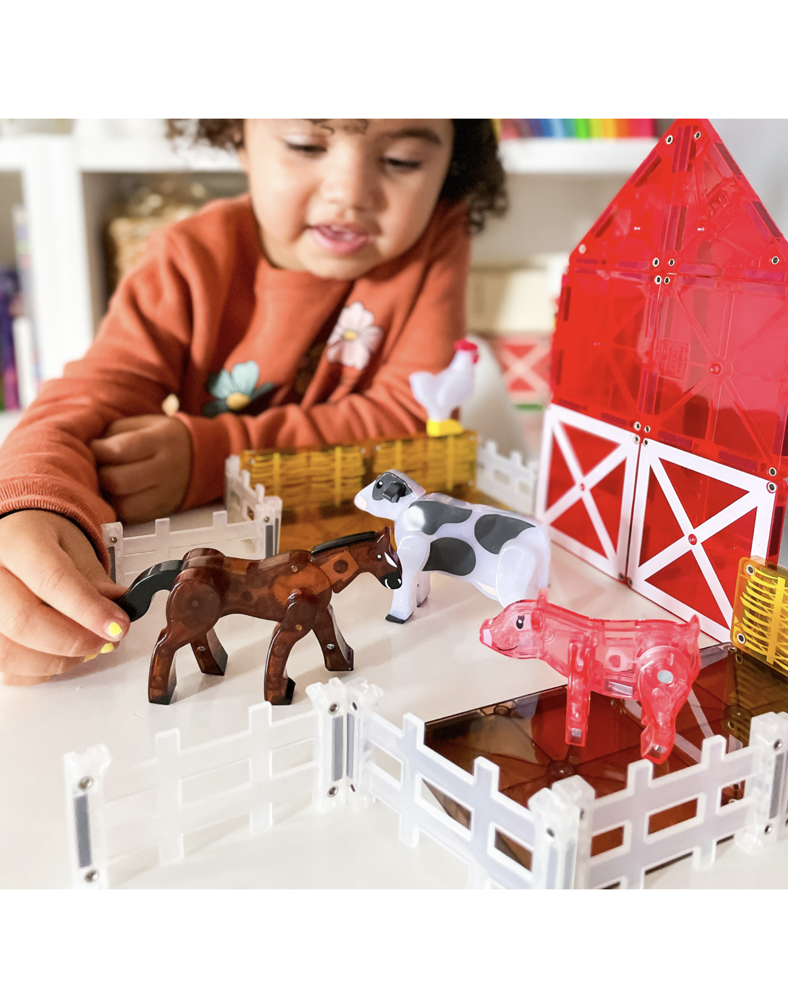 Magna-Tiles Magna Tiles Farm animals 25 stuks