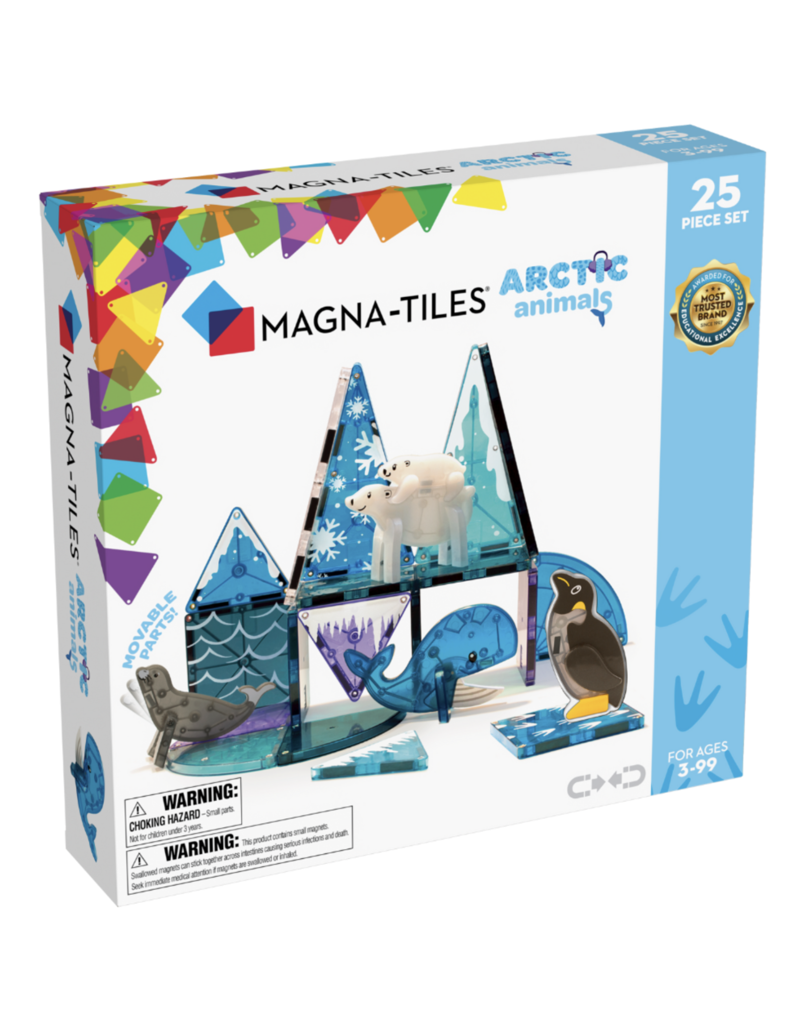 Magna-Tiles Magna Tiles Arctic Animals 25 stuks set
