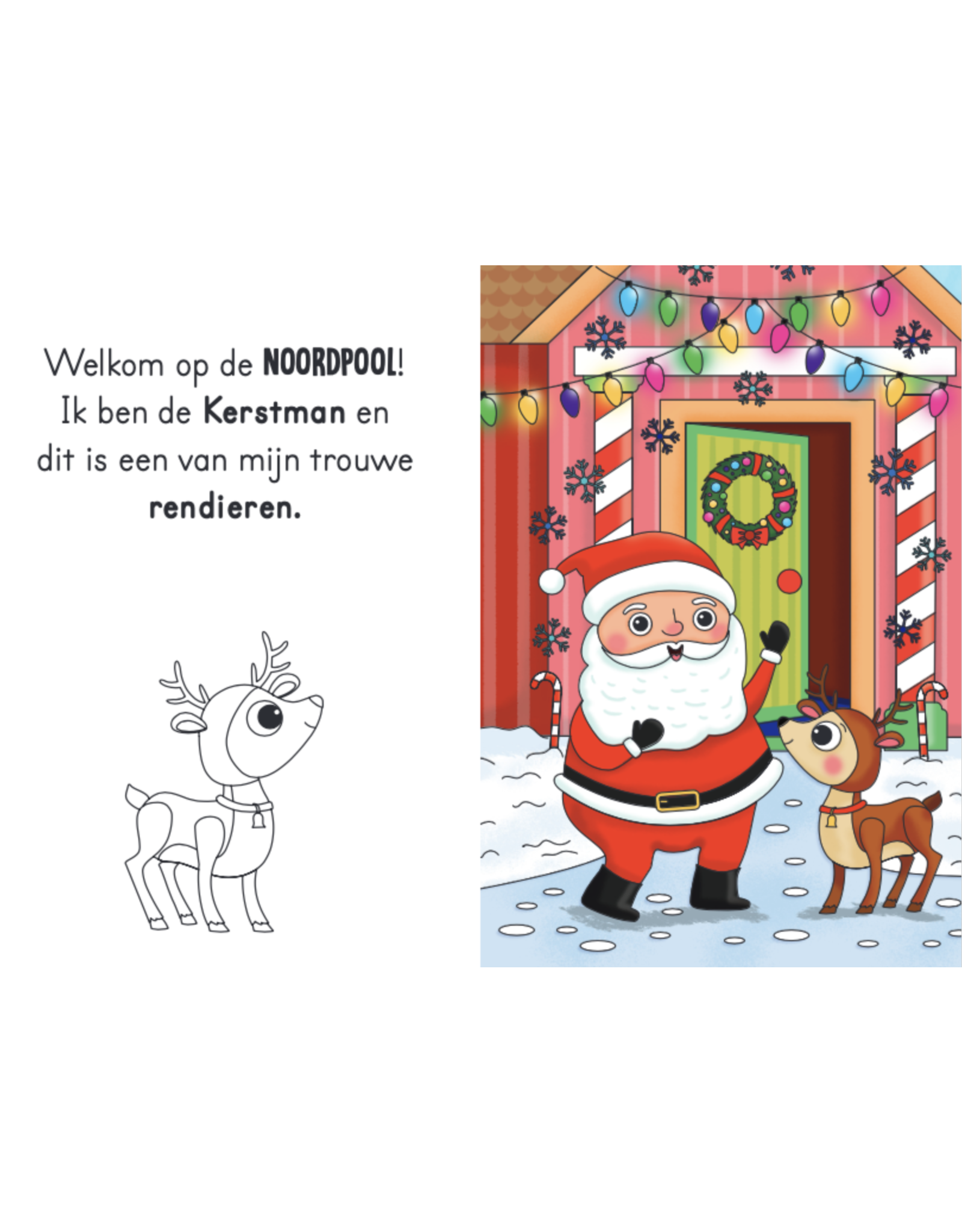 Lantaarn Magisch waterkleurboek Kerstmis