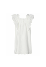 Noppies Girls Dress Eglin Bright White