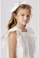 Noppies Girls Dress Eglin Bright White