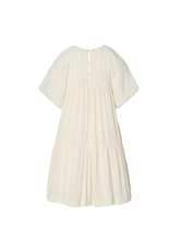Noppies Girls Dress Ekalake short sleeve Antique White Noppies Girls Dress Ekalake short sleeve Antique White