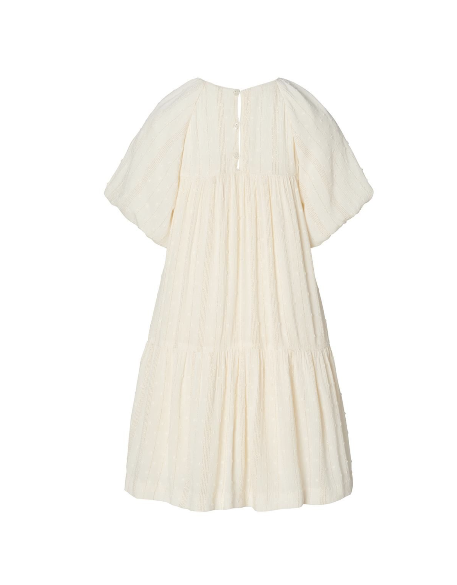 Noppies Girls Dress Ekalake short sleeve Antique White