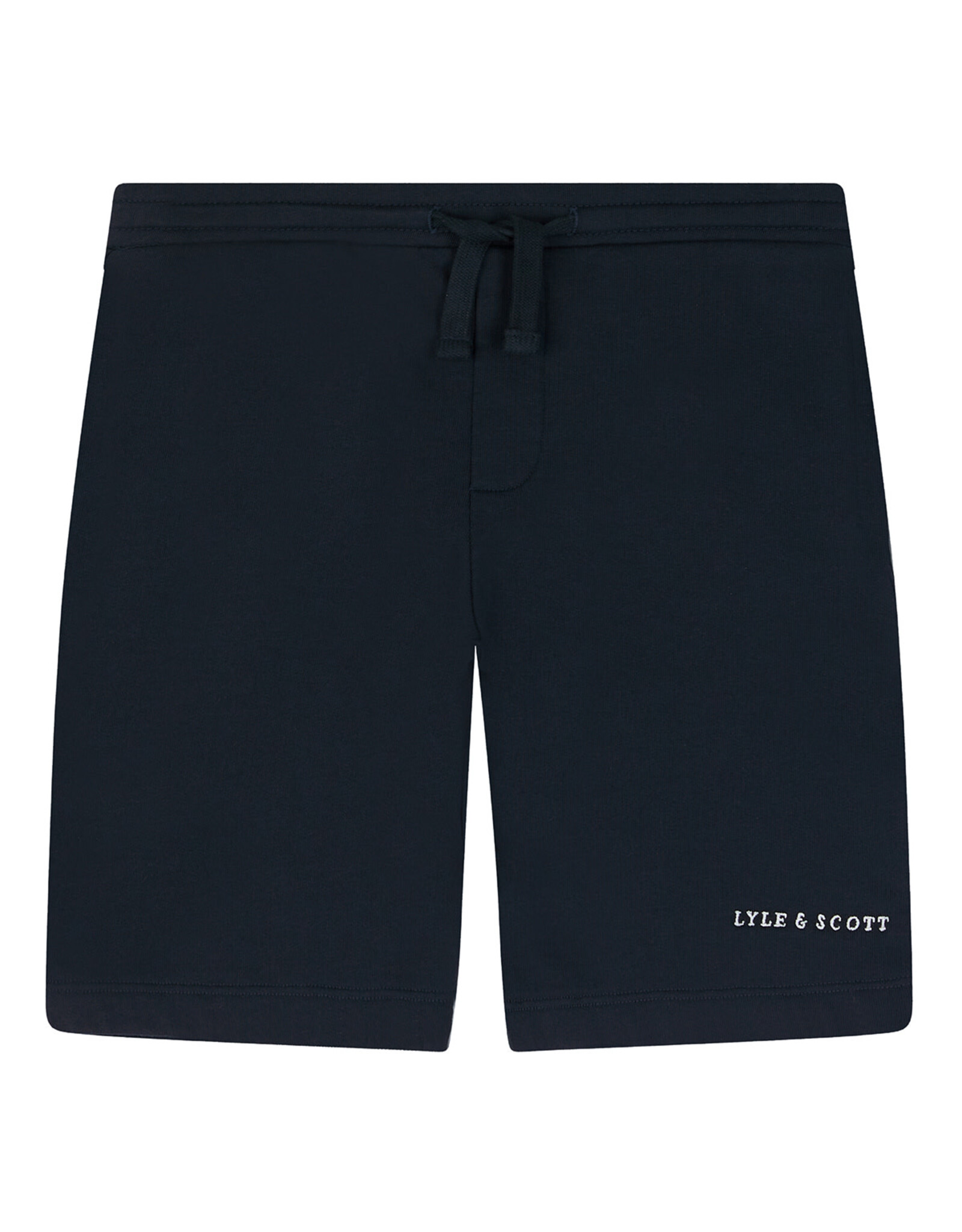 Lyle & Scott Script Embroidered Sweat Short Z271 Dark Navy