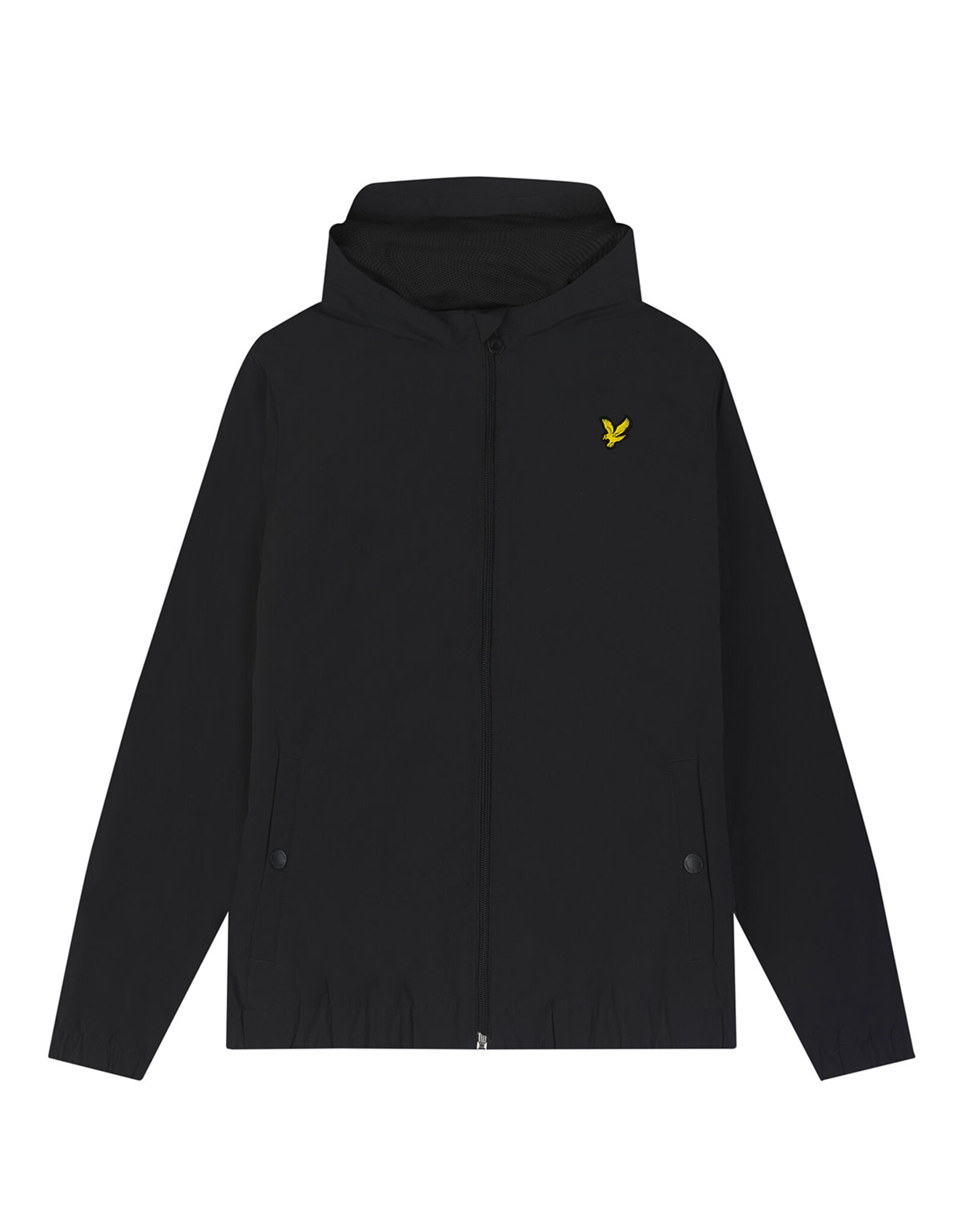 Lyle & Scott Zip Through Hooded Jacket Z865 Jet Black