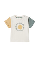 Noppies Boys Tee Bisbee short sleeve Whitecap Gray