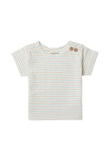 Noppies Boys Tee  Bolton short sleeve stripe Whisper White