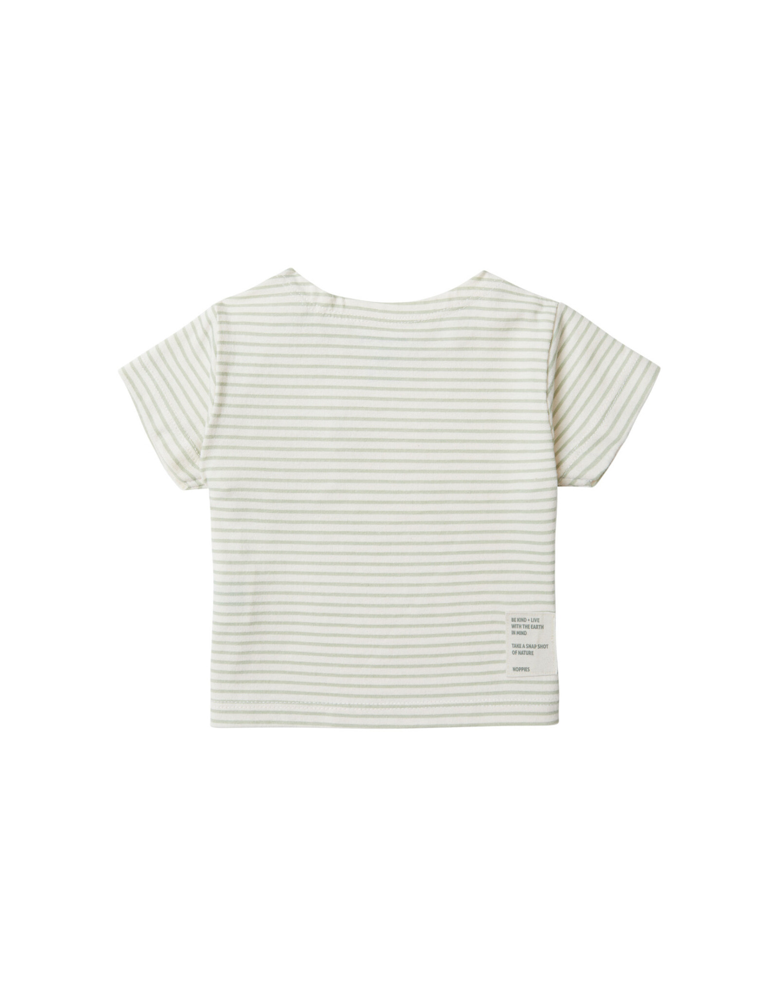 Noppies Boys Tee Bristol short sleeve stripe Desert Sage