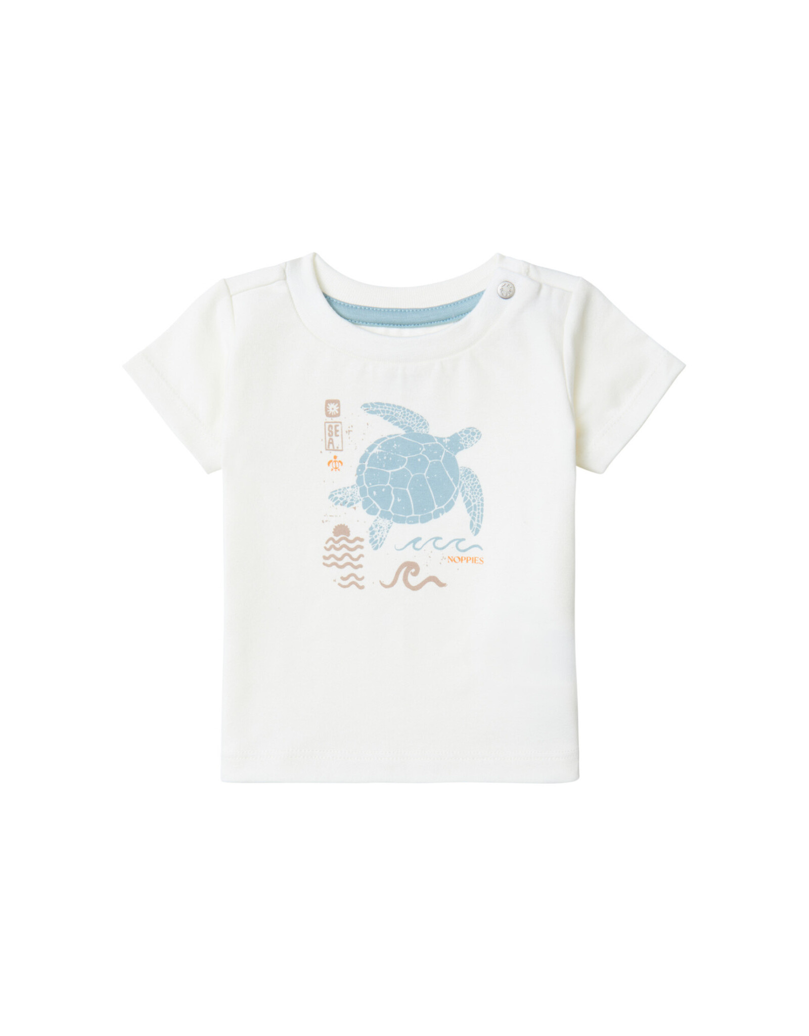 Noppies Boys Tee Buna short sleeve Whisper White