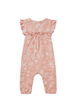 Noppies Girls Jumpsuit Cedar sleeveless allover print Peach Beige