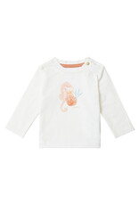 Noppies Girls Tee Caroline long sleeve Whisper White